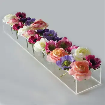Удобная коробка для роз большого объема, декоративная прозрачная Или черная корзина для хранения цветов, корзина для хранения цветов, защищенная от падения
