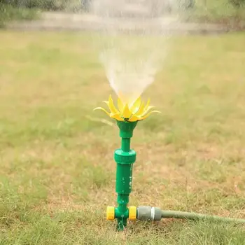 Универсальная садовая дождевальная установка, высококачественная автоматическая поливочная головка в форме тюльпана, Многоцелевой инструмент для полива газона, питомника.