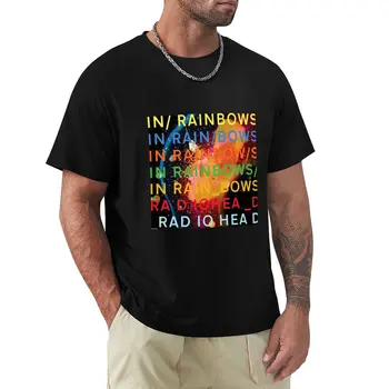 хлопчатобумажные футболки men In Rainbows, футболка HQ, новое издание, милые топы, мужские футболки с графическим рисунком на заказ, забавные футболки с графическим рисунком