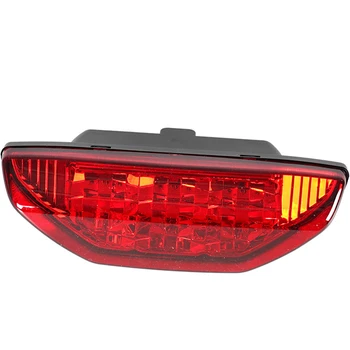 ​Дымчато-красный светодиодный задний тормозной фонарь для мотоцикла ATV Задний фонарь для Honda 250 300 400EX TRX400X 500 700