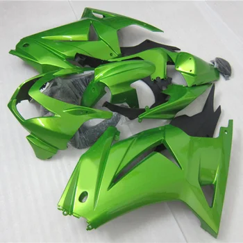 Комплекты мотоциклетных обтекателей для EX250 08-19 KAWASAKI Ninja 250R 2008- 2011 2013 2019 100 % Подходит для ZXMT Инжекционный ABS обвес Зеленый 1