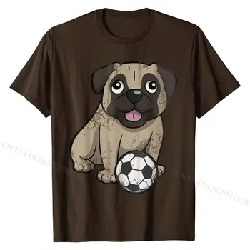 Футболка для мамы и папы с футбольной собакой, мопсом, игроком спортивной команды, Новый дизайн, футболки в стиле хип-хоп, хлопковые мужские топы, рубашка в стиле хип-хоп 1