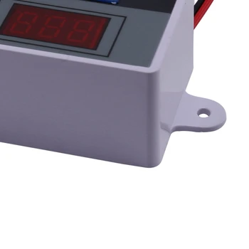 4X10A AC110-220V Цифровой Светодиодный Регулятор Температуры XH-W3001 Для Охлаждения Инкубатора Переключатель Нагрева Термостат NTC Датчик 2