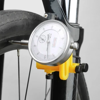 Простой инструмент для регулировки кольцевого стола для велосипеда, машины для правки обода колеса дорожного горного велосипеда, набора дисков, циферблатного индикатора 2