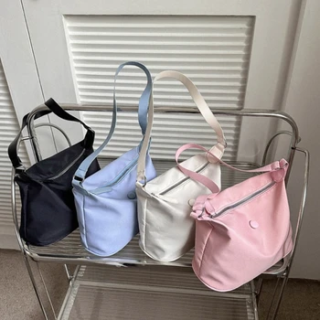 Модная женская универсальная сумка через плечо 2023, летняя простая однотонная сумочка, Офисная женская повседневная сумка для свиданий, шоппинга, клуба подмышек 3
