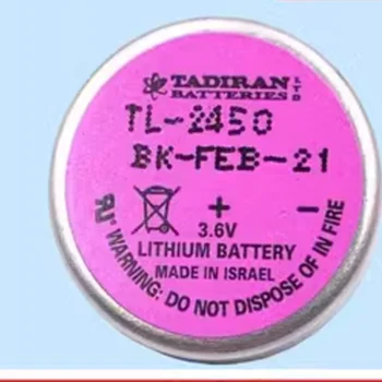 Литиевая батарея TADIRAN TL-2450 для системы контроля давления в шинах (TPMS) Батарея TL2450 3,6 В может заменить TL5186 TL-5186 4