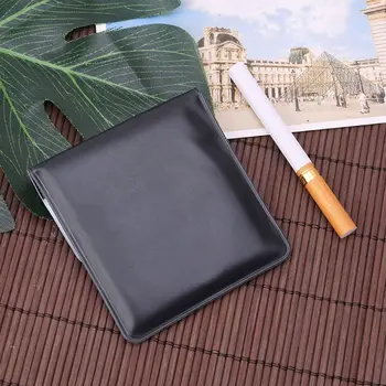 Портативная Карманная Пепельница для курения Сигар, сумка для хранения табака, Огнестойкая, с запахом ПВХ 4