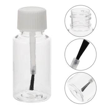 8шт Дизайн кисти Пустые бутылки Бутылки для лака для ногтей Дозаторы для лака для ногтей многоразового использования Бутылки с кисточкой 5