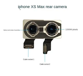 Для iPhone Xcamera Камера заднего Вида Для iPhone 7 7plus 8 8plus X XR XS 11 11Pro12 12Pro Замена Гибкого кабеля Большой камеры заднего вида 5