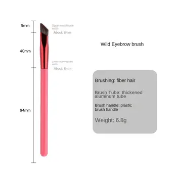 Инструмент для макияжа Квадратные Женские Тени для век Кисть для консилера Кисть для рисования линии роста волос Кисть для макияжа Карандаш для бровей Wild Eyebrow Brush 5